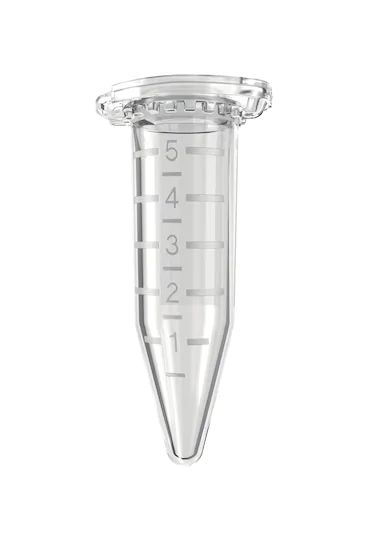 艾本德Eppendorf Tubes? 5.0 mL 帶鎖扣蓋，啟動套裝, 5.0 mL, 400 個離心管（2 盒， 每盒 2 包ｘ100 個），2 個離心管架（可放置 12 個離心管），白色；8 