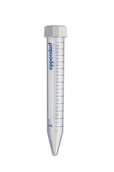艾本德Eppendorf Conical Tubes, 15 mL, 無菌、無熱原, 無RNase和DNase, 無DNA, 無色, 500 個 (10 包 × 50 個)貨號 0030122151